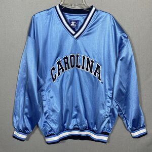Vintage North Carolina Starter College NCAA Blue Pullover Size L New NWT